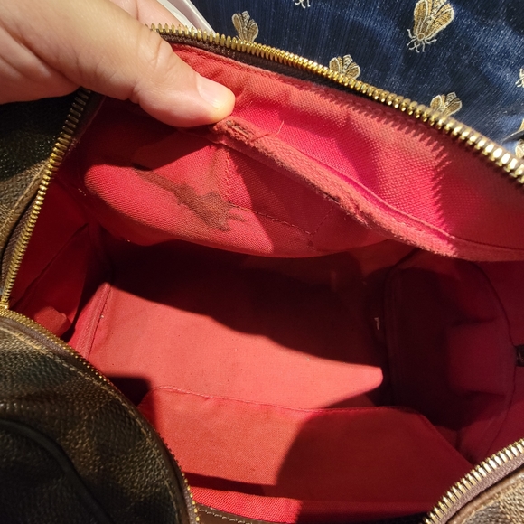 Louis Vuitton Damier Ebene Rivington Handbag PM - Picture 9 of 12